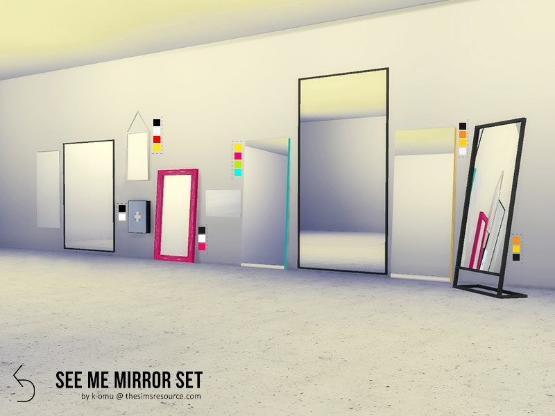 sims 4 floor mirror